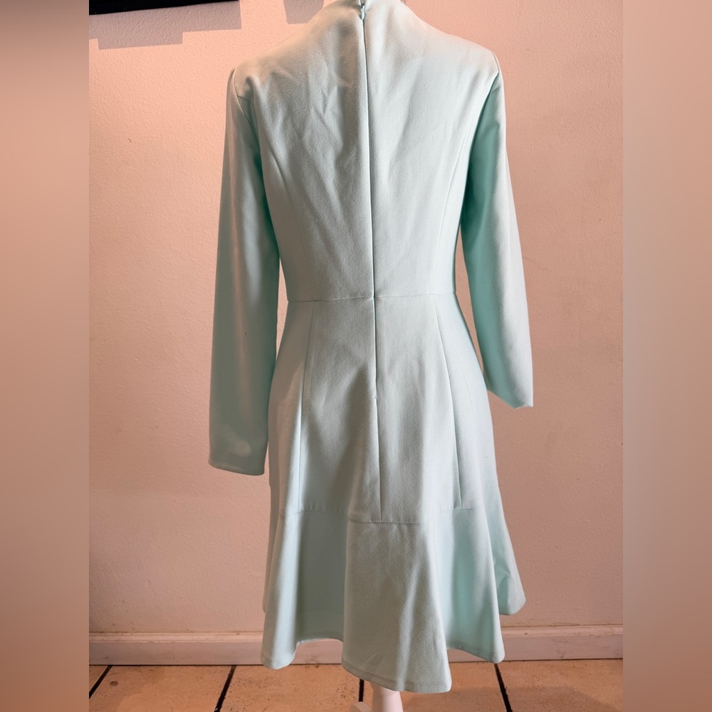 Shoshanna Eden Dress Mint Blue Size 8 - Picture 4 of 4